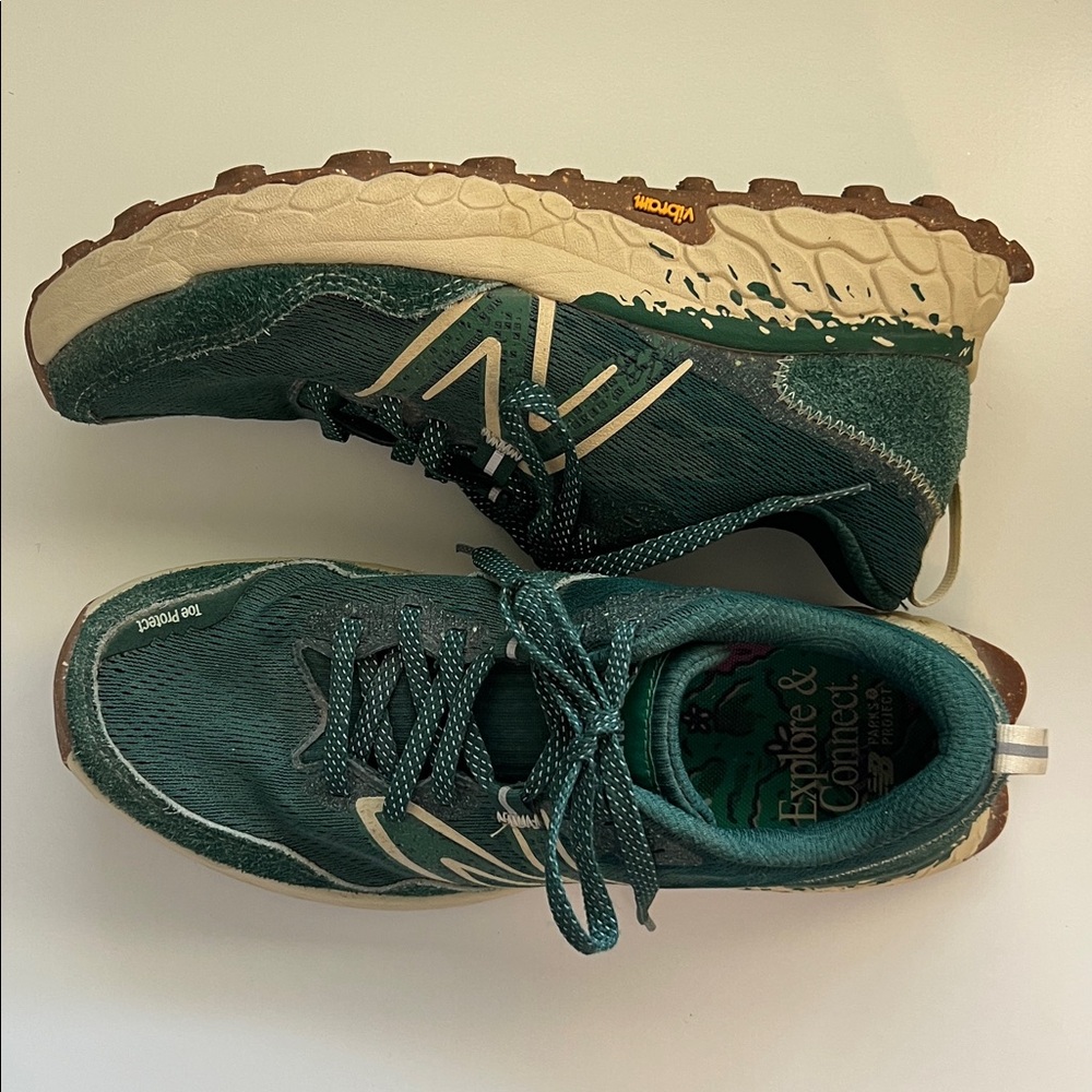 Limited Edition New Balance Parks Project Forest Green Hiking Sneakers. - Picture 2 of 8